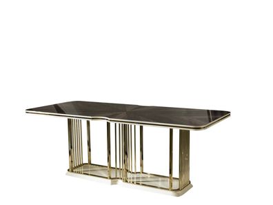 Esstisch Gold Luxus Tische Esszimmer Tisch Metall Elegantes Stil Modern Neu