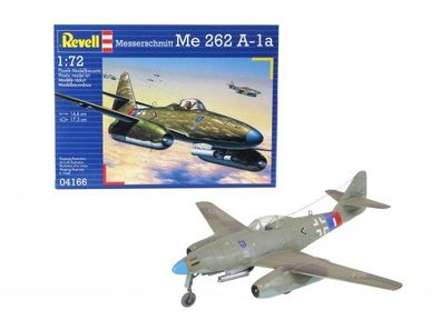 Revell 04166 Flugzeug Strahljäger Jagdbomber Messerschmitt Me 262 A1a 1:72