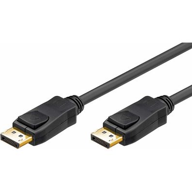 goobay DisplayPort Kabel 1.2 1,0 m schwarz