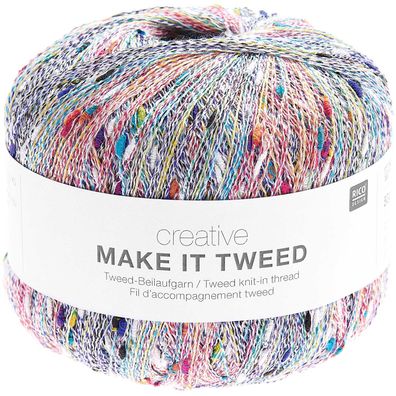 50g Creative Make It Tweed - das farbige Noppen-Beilaufgarn