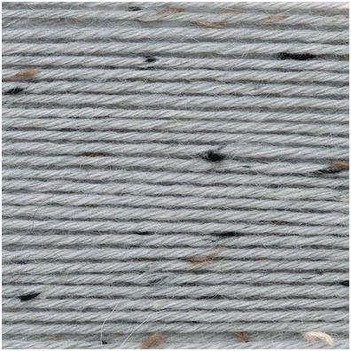 150g Superba Tweed-Farbe: 2-grau-6-fädiges Sockengarn in Tweed-Optik