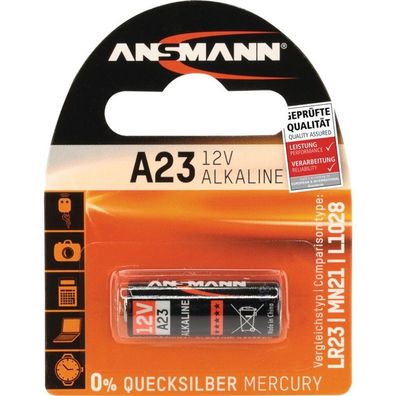 Batterie 12 V A23 1 St./ Bl. Ansmann 12 V A23
