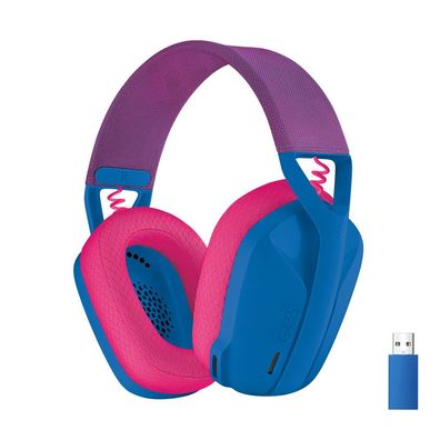 Logitech - G435 Lightspeed Wireless Gaming Headset - Blau