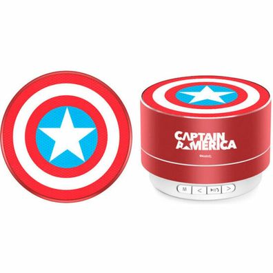 Marvel Captain America Kabelloser tragbarer Lautsprecher