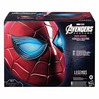 Marvel Legends Avengers Spiderman Eisen Spinne Helm Replik