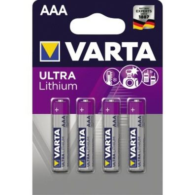 Varta Ultra Lithium AAA B4