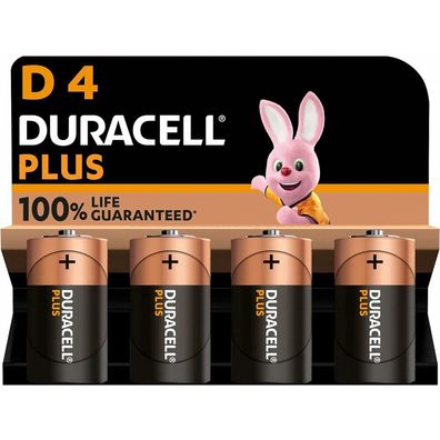 Duracell Plus New D K4 (MN1300/ LR20)
