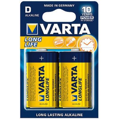 LONG LIFE D LR 20 Batterie 2 Stk. VARTA