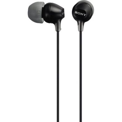 Sony Kopfhörer MDR-EX15LPB In-Ear schwar In-Ear Smartphones schwarz