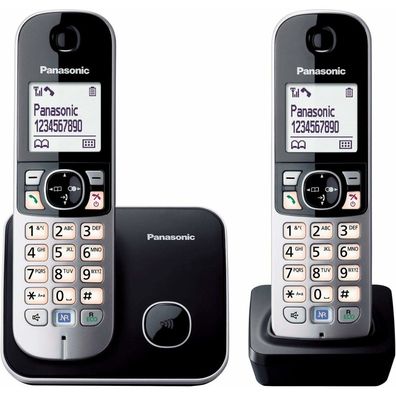 Panasonic KX-TG6812GB Schnurlostelefon schwarz