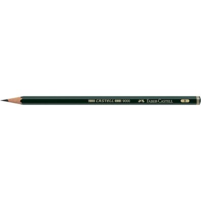 12x Faber-Castell Bleistifte höchster Qualität 9000 B 119001