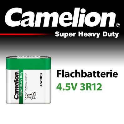 Camelion Super Heavy Duty 4,5 Volt Batterie 3LR12