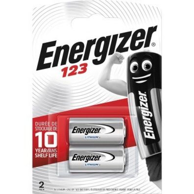 Energizer Fotobatterie Lithium 123 2 St. Lithium 3V 2 St./ Pack.