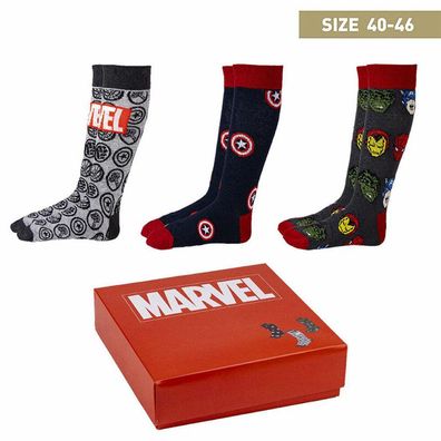 3er-Pack Marvel Classic Socken Grö&#223; e 40/46