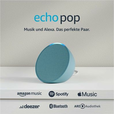 Amazon Speaker Echo Pop (1 Gen) bluegreen (B09ZXG6WHN)