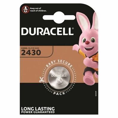 Duracell Button Cell Battery 2430 - Not Rechargeable