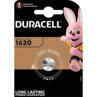 Duracell Cr1620 - Lithium Battery - Dl1620 - 1 Piece