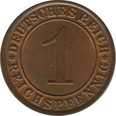 Deutsches Reich 1 Pfennig 1931 A*