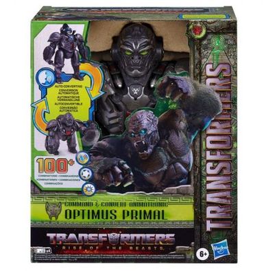 Hasbro - Transformers Rise of the Beasts Command & Convert Animatronic Optimus Prima