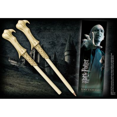 Voldemorts Zauberstab Stift und Lesezeichen