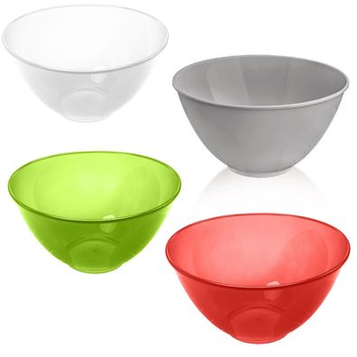 Salatschüssel Kochschüssel Schüsseln Salatschale Schale Salad Bowl MIX Farben 5L