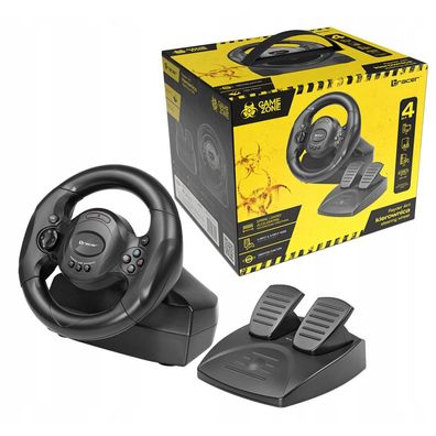 Rayder 4 in 1 Lenkrad Lenkraddrehung Racing Wheel für PC, PS3, PS4 und Xbox ONE