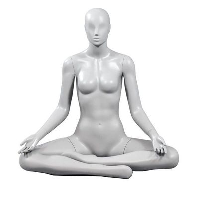 Penther Damen-Schaufensterpuppe athletische Figur, Yoga Lotus