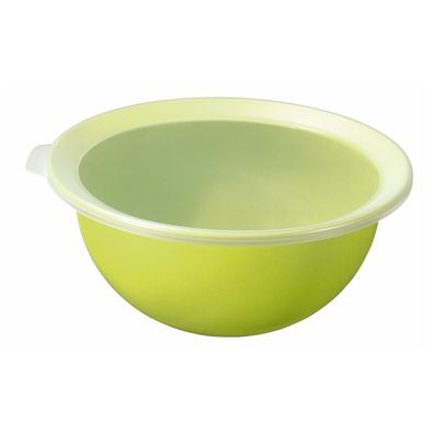 Schale Deckel Kunststoffschüssel Schüssel Kunststoff Grün Salatschale Speisen