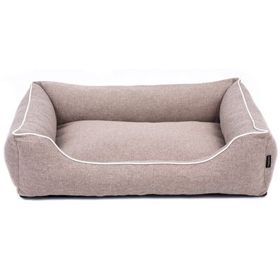 Haustierbett Hundekorb Tierbett Hundesofa Silikonkugeln Hunde Haustiere Beige