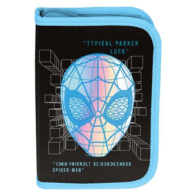 Federtasche Spider Man Paso Einteiliges Modell Universell Schulsachen Utensilien