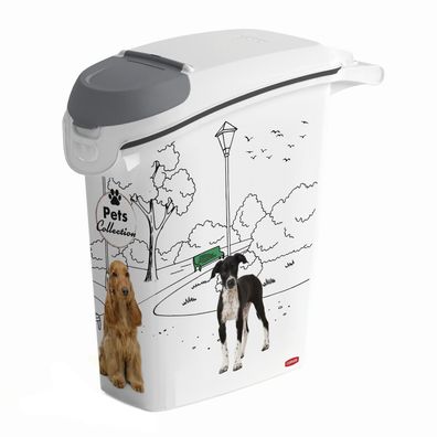 Vorratsbehälter Hundefutter 10Kg Curver PetLife Futterbehälter Praktisch Tiere