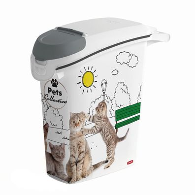 PetLife Behälter Streu Aufbewahrungsbehälter 10kg Katzenstreu Praktisch Katze
