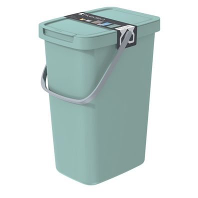 Abfalleimer Mülltrennung Abfallbehälter Abfallsortierbehälter Behälter Hellgrün