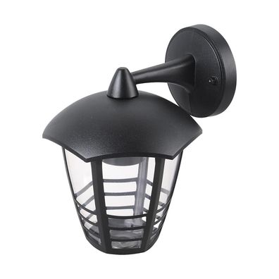 Wandleuchte Außenleuchte Terassenleuchte Gartenlampe E27 60 W IP44 schwarz