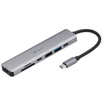 Adapter Universeller 7-in-1-Adapter Tracer 1 x USB3.0 + 1 x USB2.0 4K-Qualität