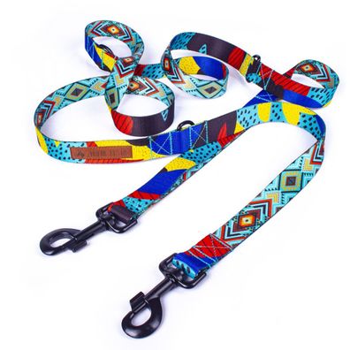 Hundeleine Verstellbare Leine Seilleine für Hunde XXL 300 cm 2 cm mehrfarbig