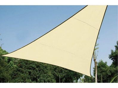 Sonnensegel Segel Sonnenschutz Schattensegel Wasserabweisend Creme 3,6 m