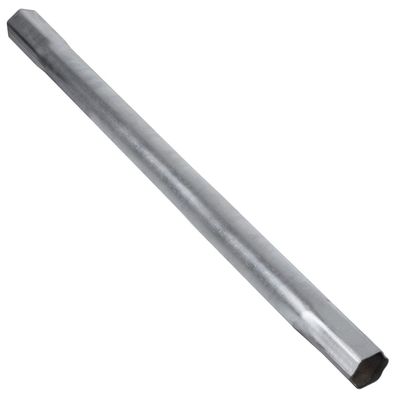 Antennenmast Verzinkter Stahl 50cm Stabil Hochwertig Stahl Silber (Gr. 50 cm)