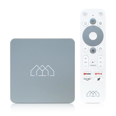 Homatics Box HD Android TV 11 32GB Chromecast Fernbedienung Netzteil HDMI Kabel