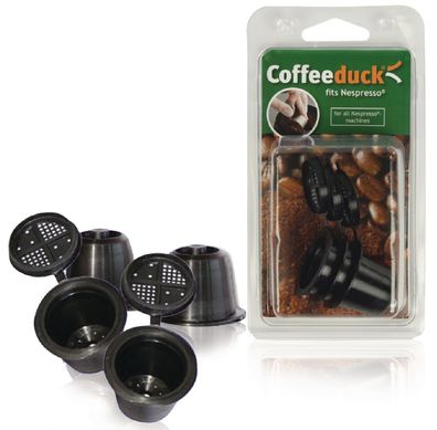 Ecopad Coffeeduck4n Coffeeduck Nespresso apparaat Zwart