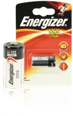 Energizer En123p1 El123 Lithium Foto Batterij 1 blister