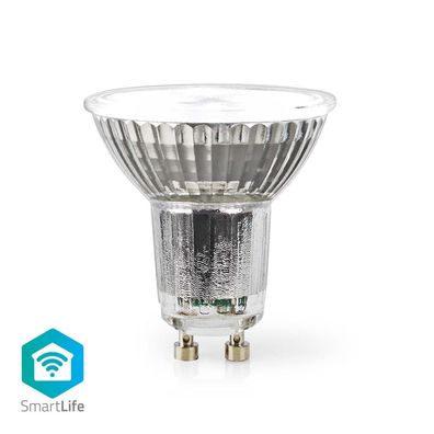 Nedis Wifilrc10gu10 Smartlife Multicolour Lamp Wi fi Gu10 345 Lm 4.9 W Rgb / Warm T..