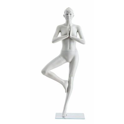 Penther Damen-Schaufensterpuppe athletische Figur, Yoga Tree