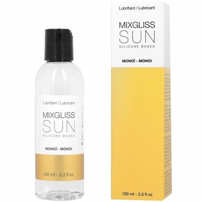 Mixgliss SUN, Premium 2-in-1 MassageoÌ?l und Gleitgel auf Silikonbasis, 100ml