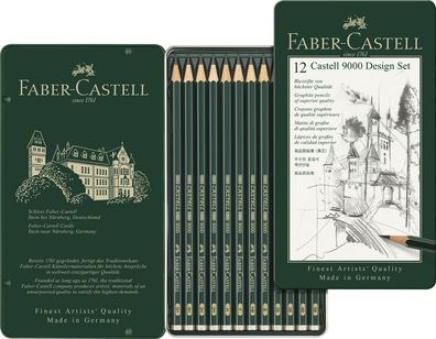 Faber Castell FC 119064 Potlood 9000 Designset
