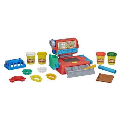 Play Doh Kassa + 4 Potjes Klei + Geluid