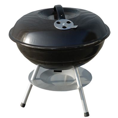 Holzkohlegrill Kugelgrill Grillrost Stahl BBQ Allround Grill Deckel 36cm