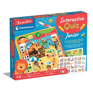 Clementoni Interactieve Quiz Junior 4 6 Jaar + Licht