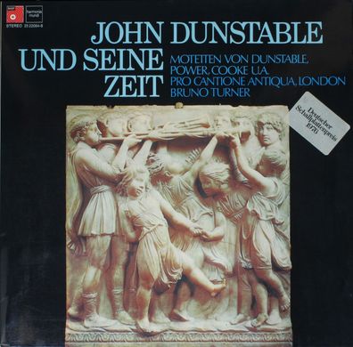 BASF 25 22064-8 - John Dunstable Und Seine Zeit (Motetten Von Dunstable, Power,
