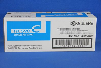Kyocera TK-590C Toner Cyan 1T02KVCNL0 -A